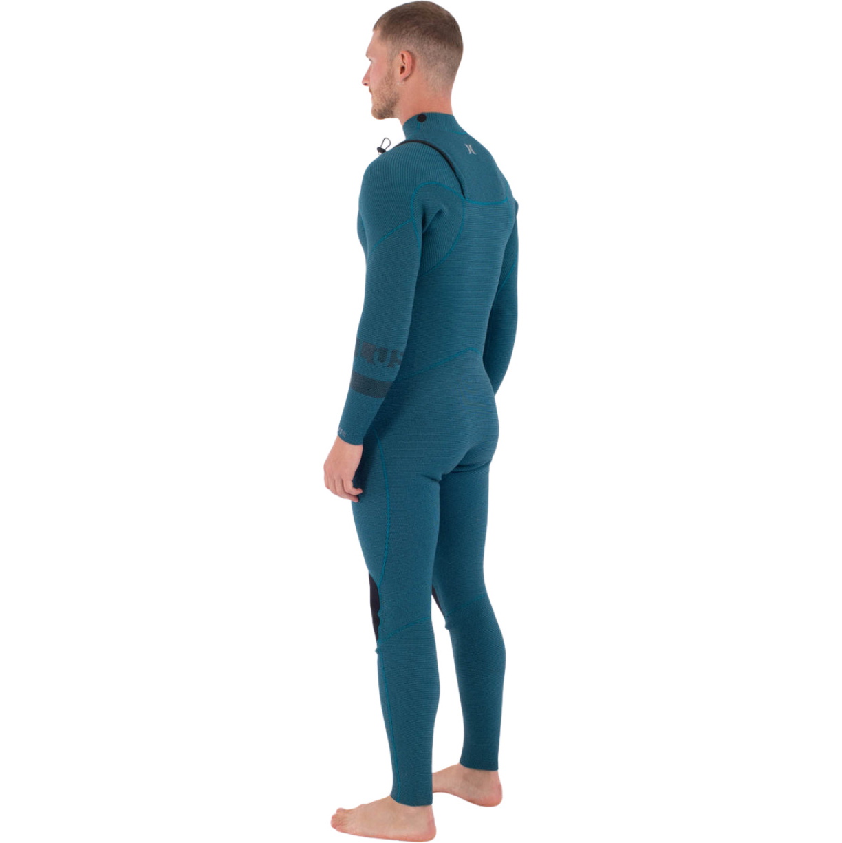 2026 Hurley Hommes Plus 4/3mm Combinaison Néoprène MFS0012403 - Black / Skyblue